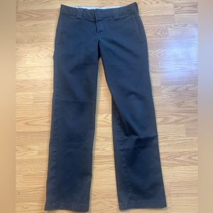 Black Slim Straight Dickies, size 30x32